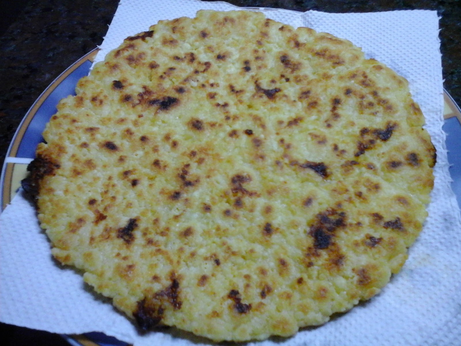 Mbeyu (tortilla de mandioca y queso) Gato Bandana Recetas