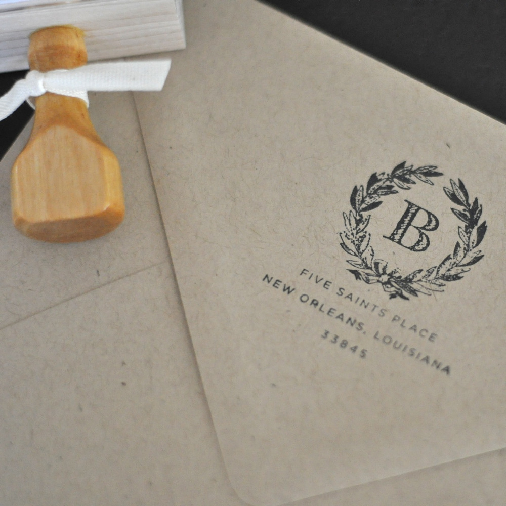 personalized return address stamps