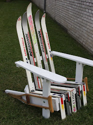Ski Chair With Crutches