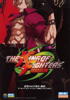 The King of Fighters 2003+arcade+game+portable+retro+fighter+art+flyer