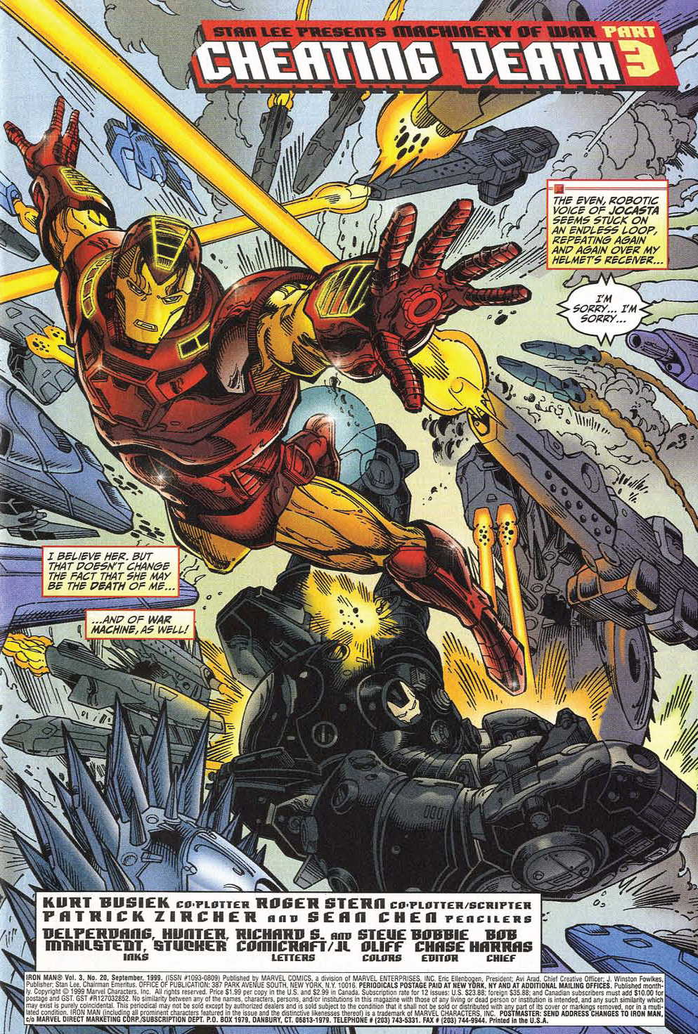 Read online Iron Man (1998) comic -  Issue #20 - 3