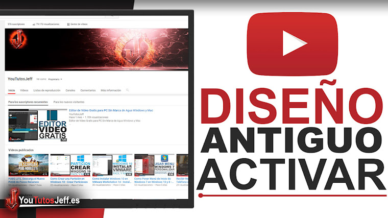 Volver al Diseño Antiguo de Youtube - Trucos Youtube
