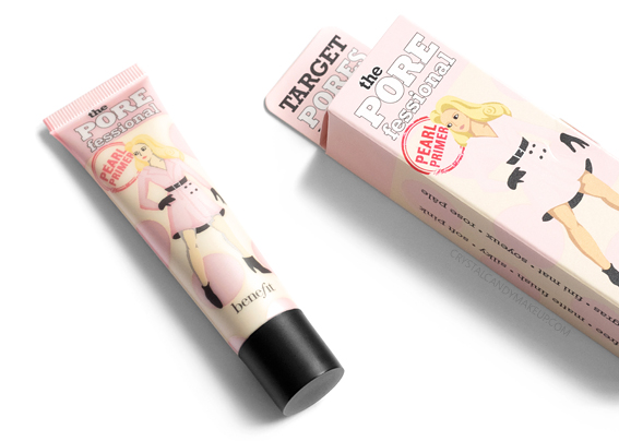 Benefit The POREfessional Pearl Primer Review Photos Swatches Before After Oily Skin Texture