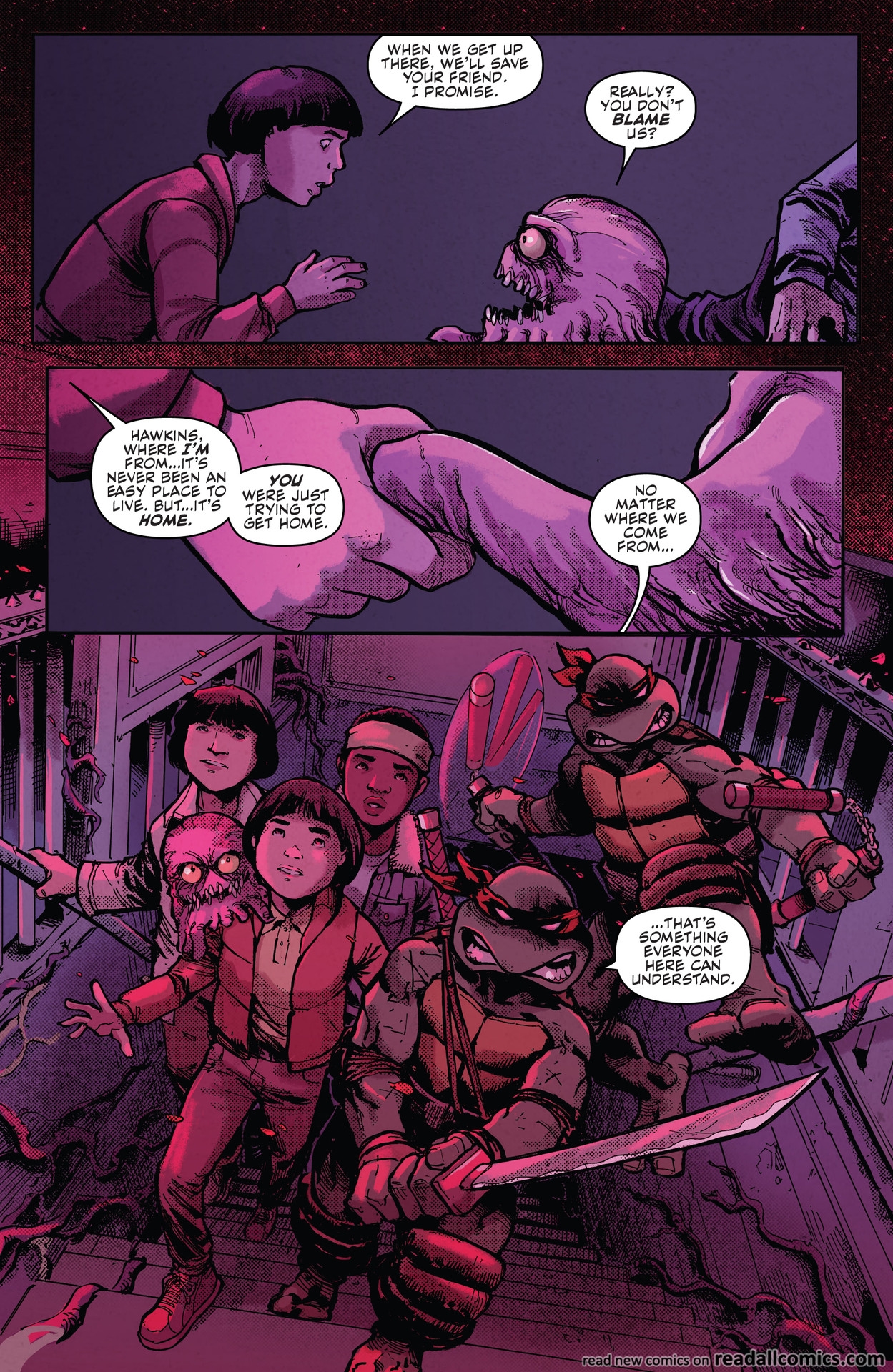 Teenage Mutant Ninja Turtles x Stranger Things chapter 4 page 12