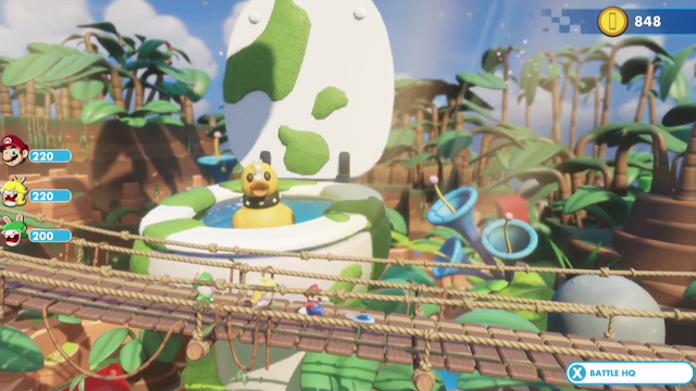 Mario + Rabbids Kingdom Battle rubber duck egg toilet