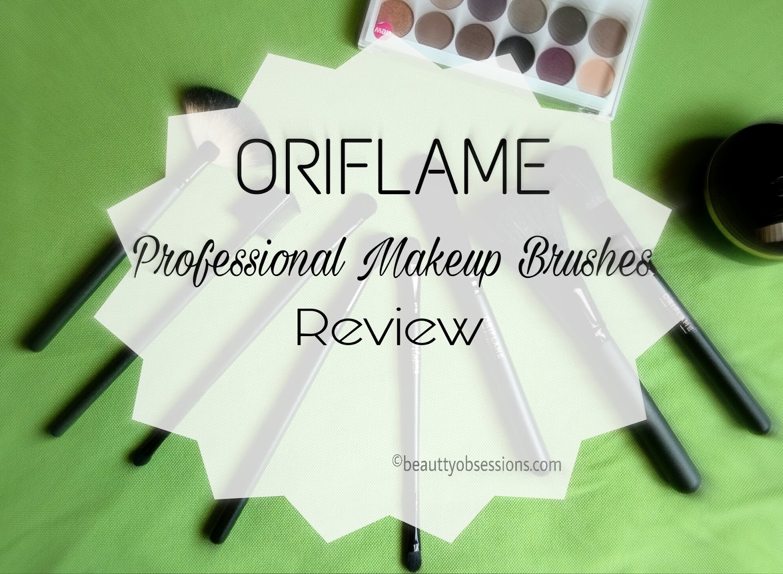 Oriflame Professional Makeup Brushes Review...