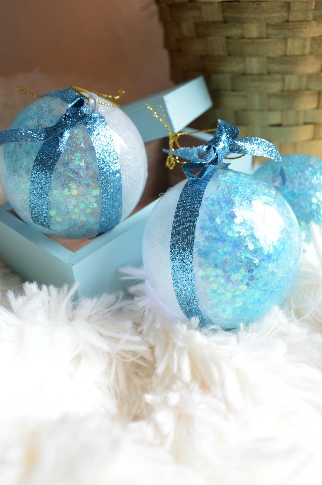 DIY GLITTER & GLUE ORNAMENTS This Design Journal