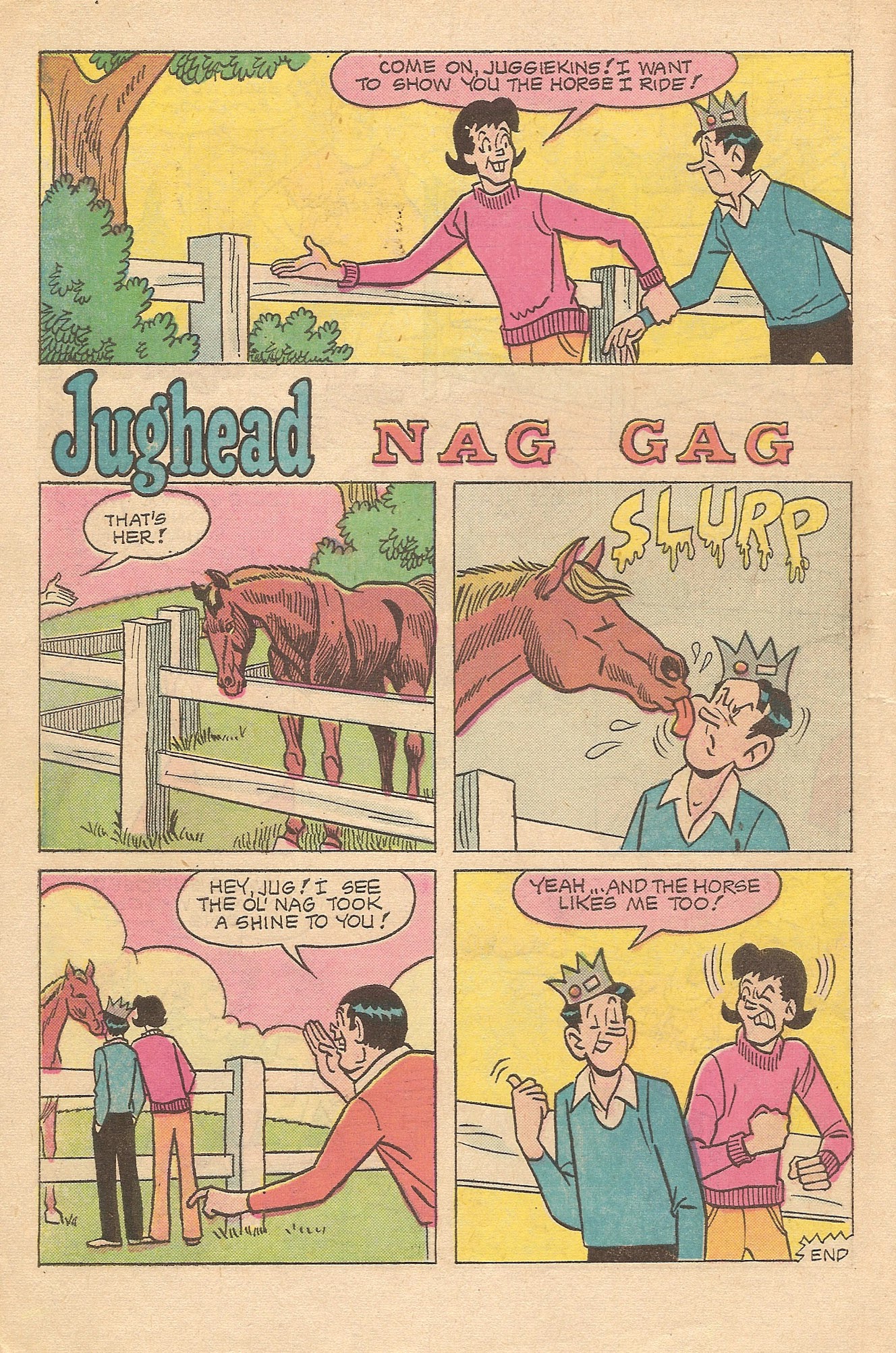 Read online Jughead's Jokes comic -  Issue #41 - 6