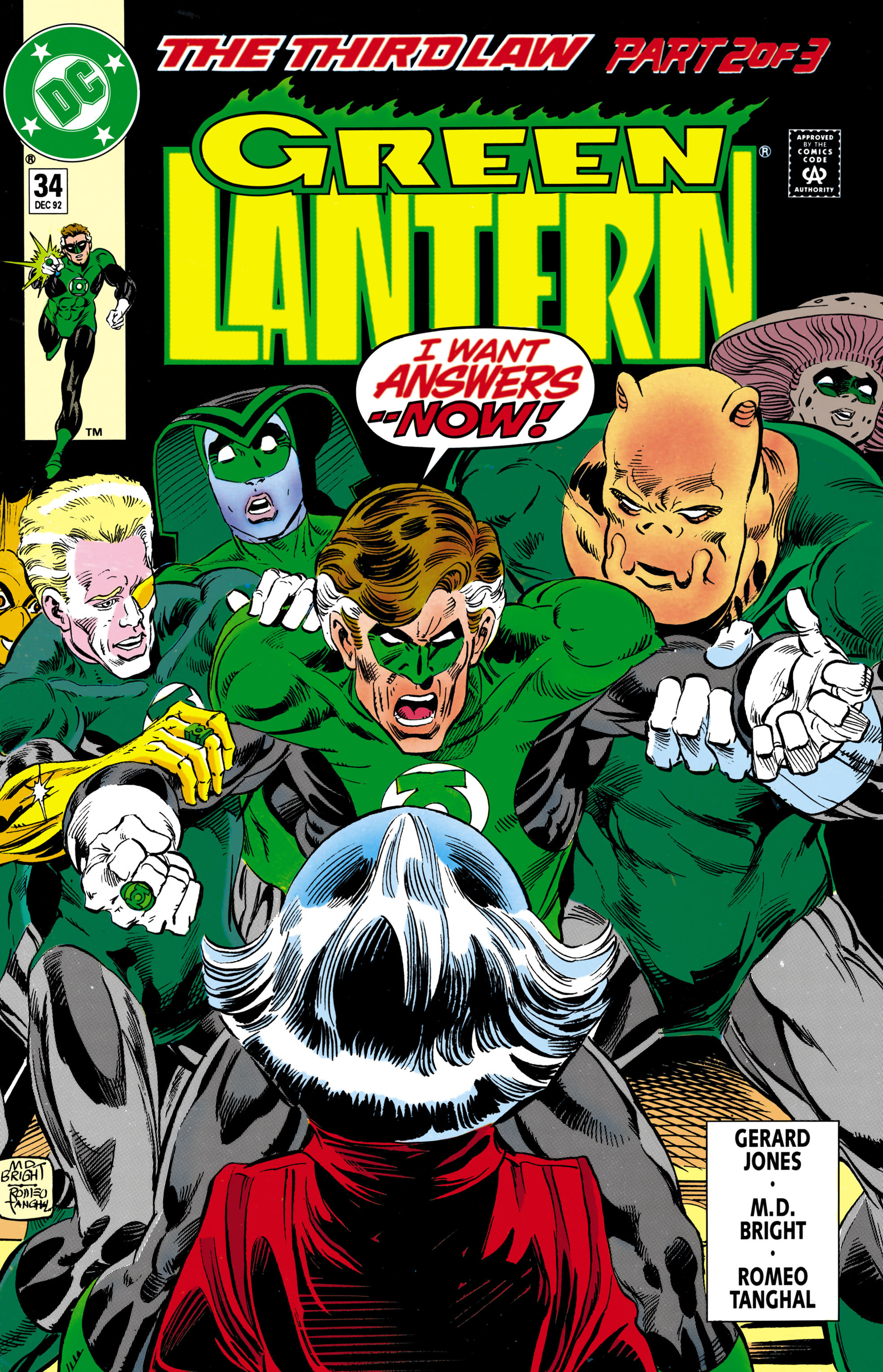 Read online Green Lantern (1990) comic -  Issue #34 - 1