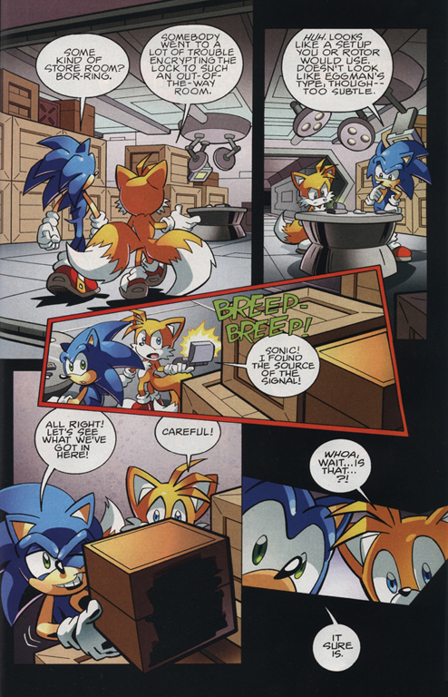 Read online Sonic The Hedgehog comic -  Issue #212 - 17