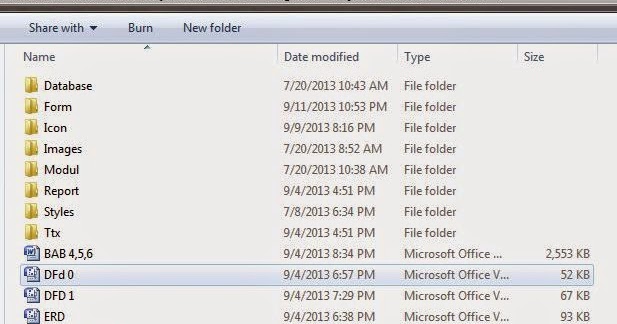 Contoh Laporan Visual Basic 6.0 FRasmi