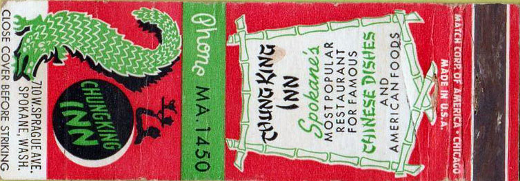 Vintage Spokane Chung King Inn