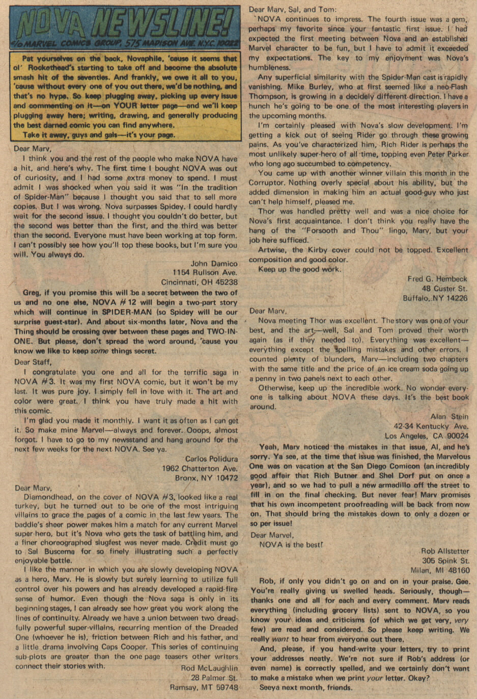 Nova (1976) Issue #7 #7 - English 13