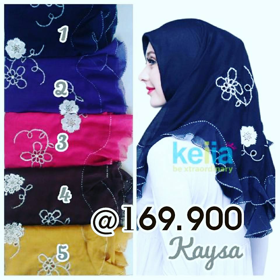 Jilbab Paris Keiia Distributor Jilbab Keiia Kerudung Keiia trend