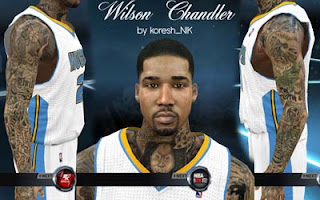 NBA2K12 Wilson Chandler Cyberface Patch