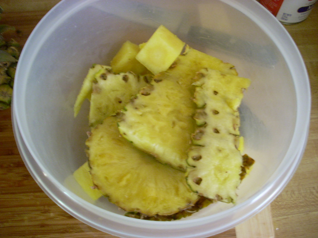 Food and Fancy Cooking Adventure Pineapple (part deux)