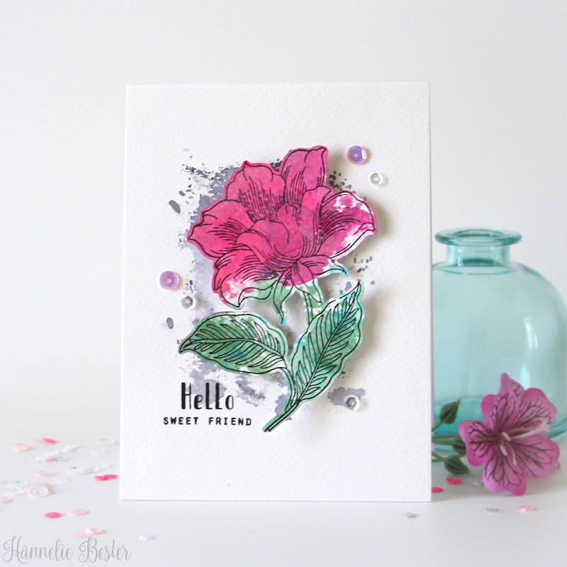 Altenew Engraved Flower stamp set