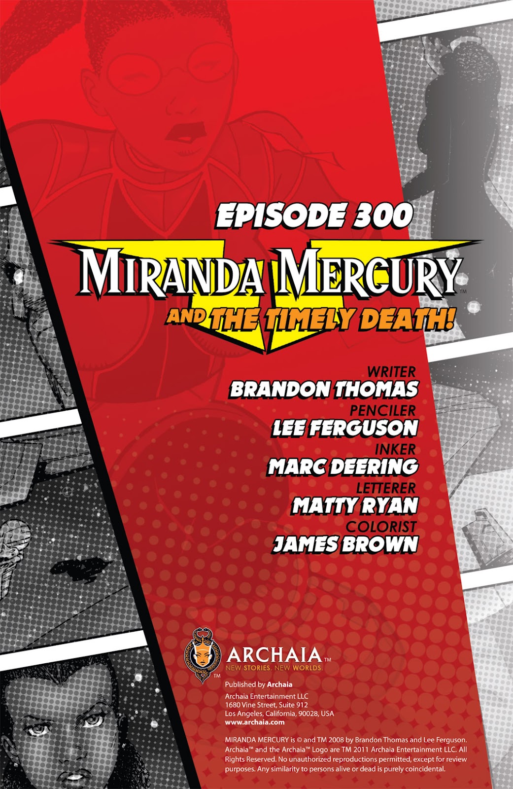 The Many Adventures of Miranda Mercury: Time Runs Out issue TPB - Page 141