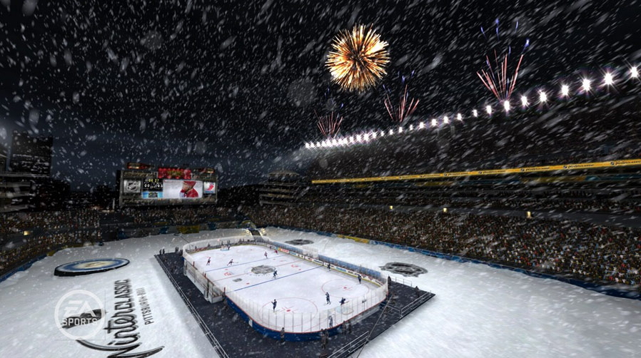 Outdoor Games Need To Return To EA NHL Games Frozen Faceoff