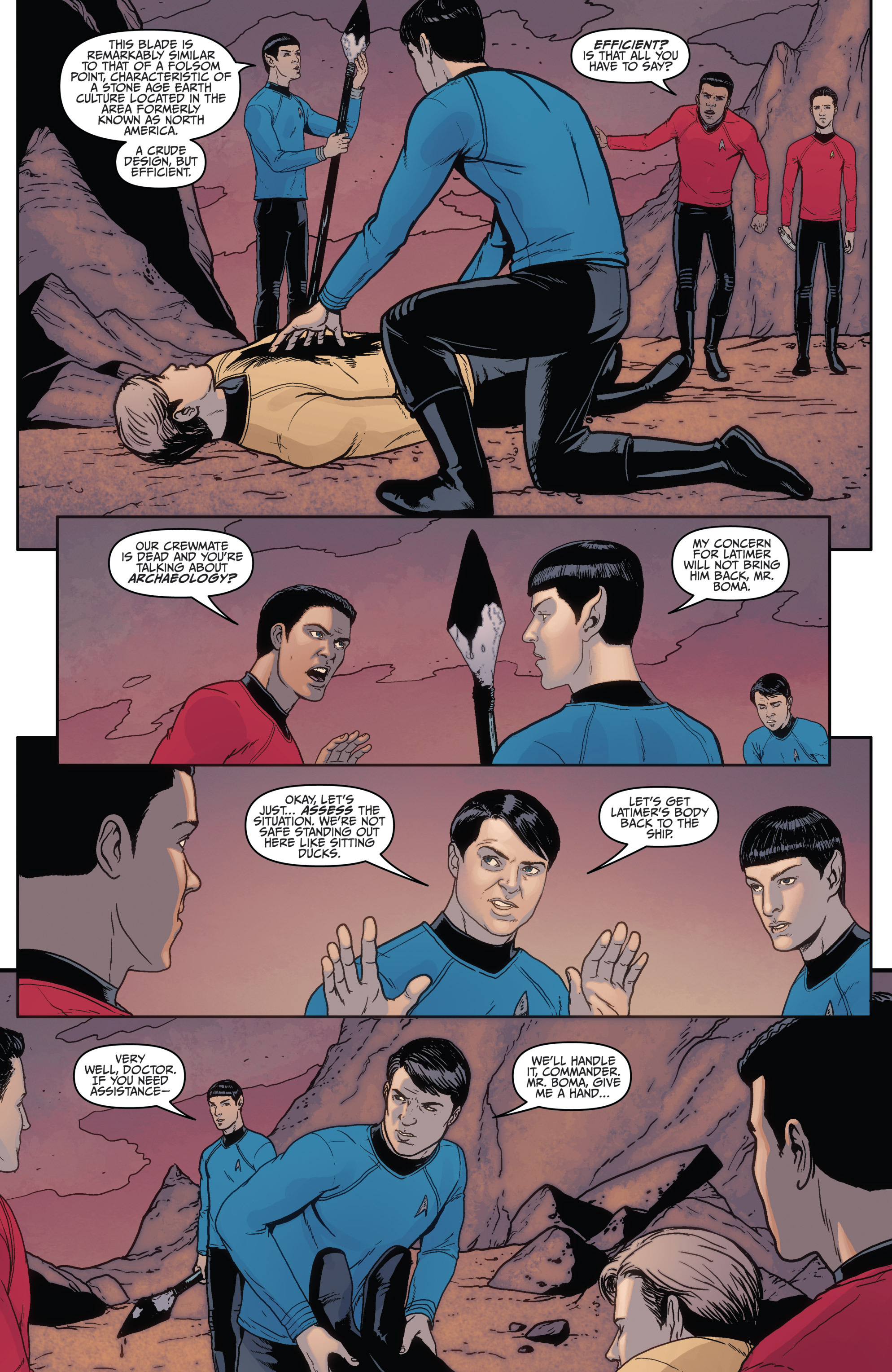 Read online Star Trek (2011) comic -  Issue # _TPB 1 - 65
