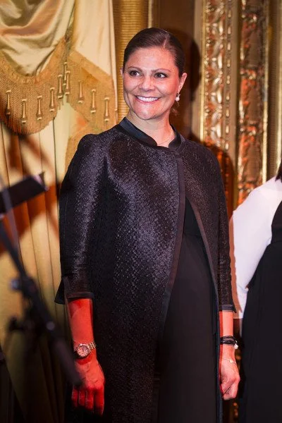 Crown Princess Victoria of Sweden attended the scholarship presentation ceremony at the Swedish Royal Opera organized by Micael Bindefeld Foundation in memory of Holocaust victims.