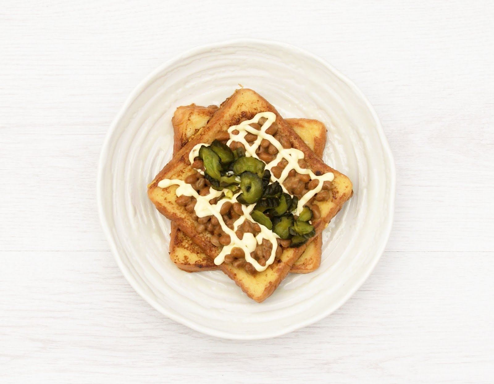 French Toast a la Japan; Natto Miso Toast A Blackbird's Epiphany UK