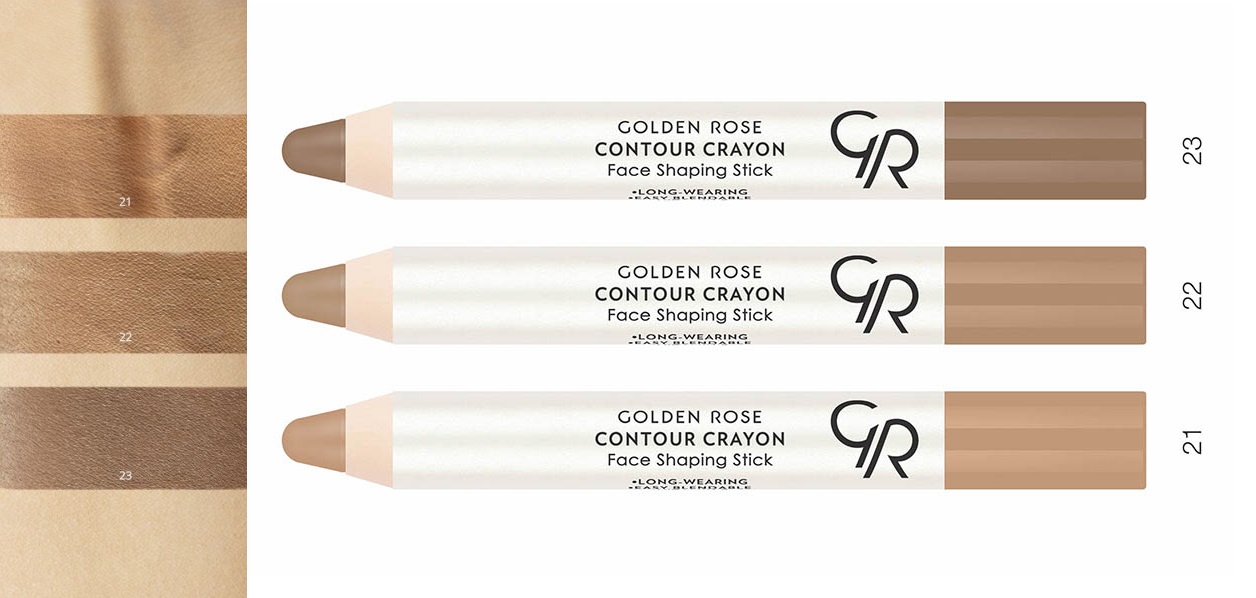 golden rose contour crayon kontur kalemi