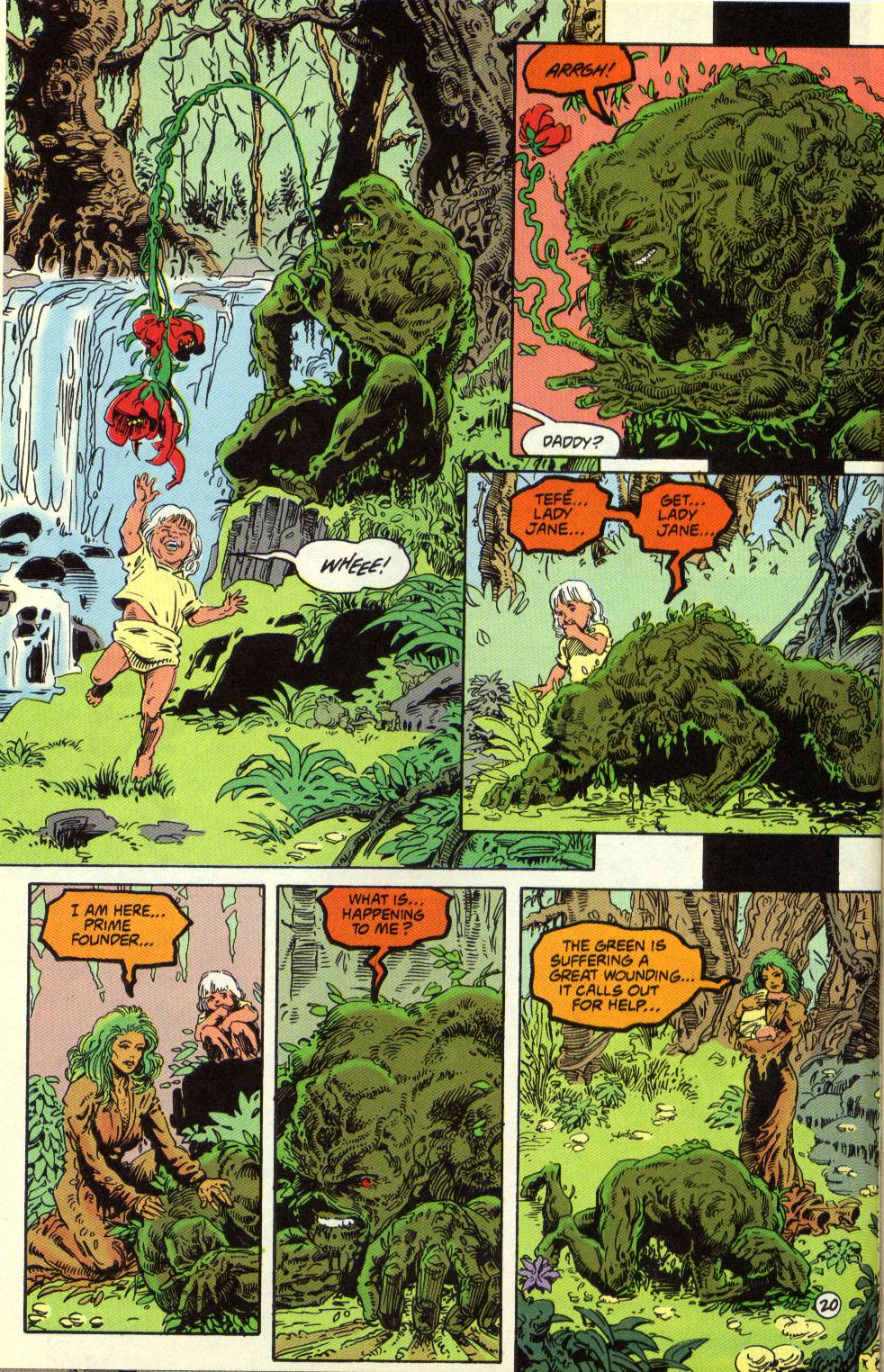 Read online Swamp Thing (1982) comic -  Issue #127 - 21