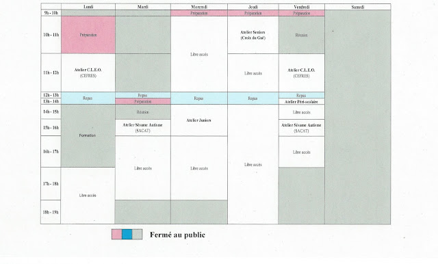 semaine du 13 au 17 juin 2016