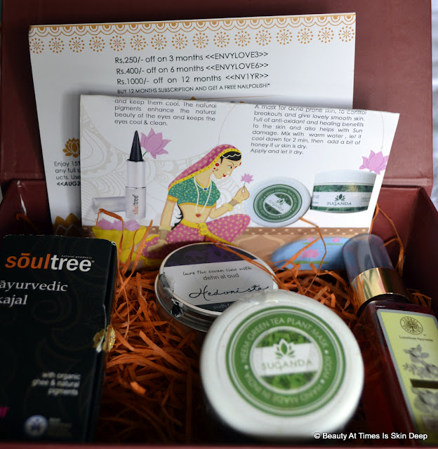 My Envy Box of August 2015
