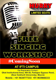 #ComingSoon 'Free Singing Workshop'