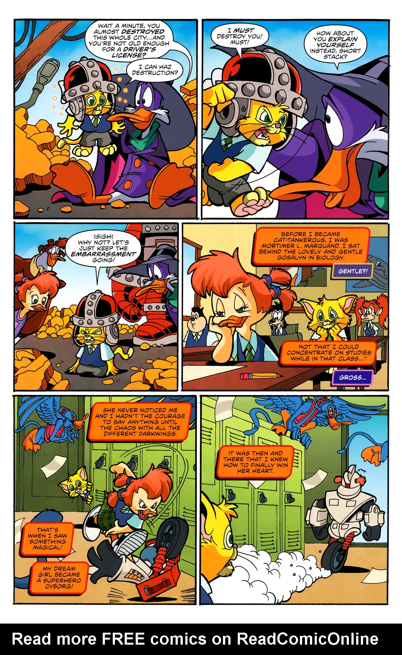 Read online Darkwing Duck comic -  Issue #14 - 22