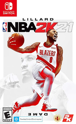 Nba 2k21 Game Cover Switch