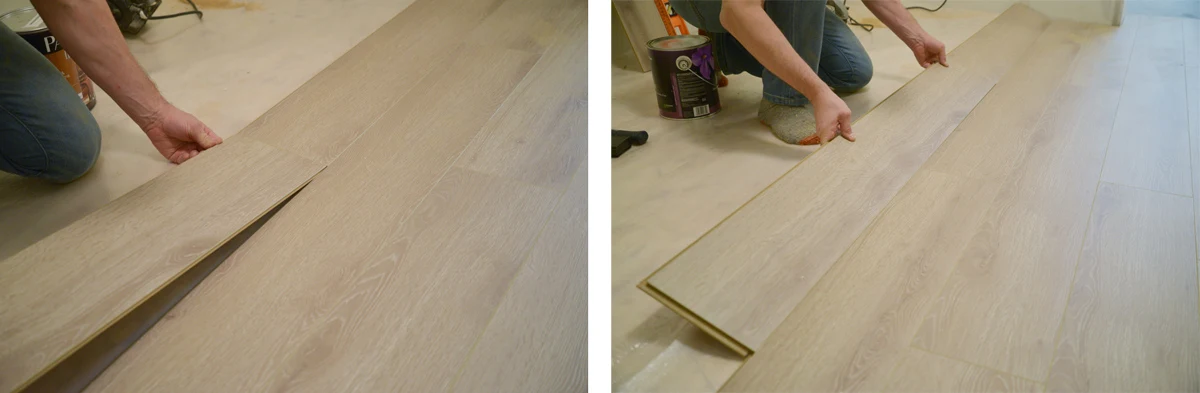 how to install laminate, laminate flooring for the basement, DRIcore subfloor panels, laminate vapour barrier, Beaulieu Canada laminate