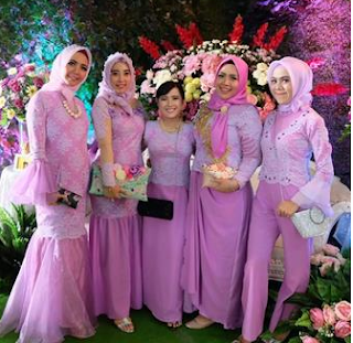 model baju kebaya modern berjilbab