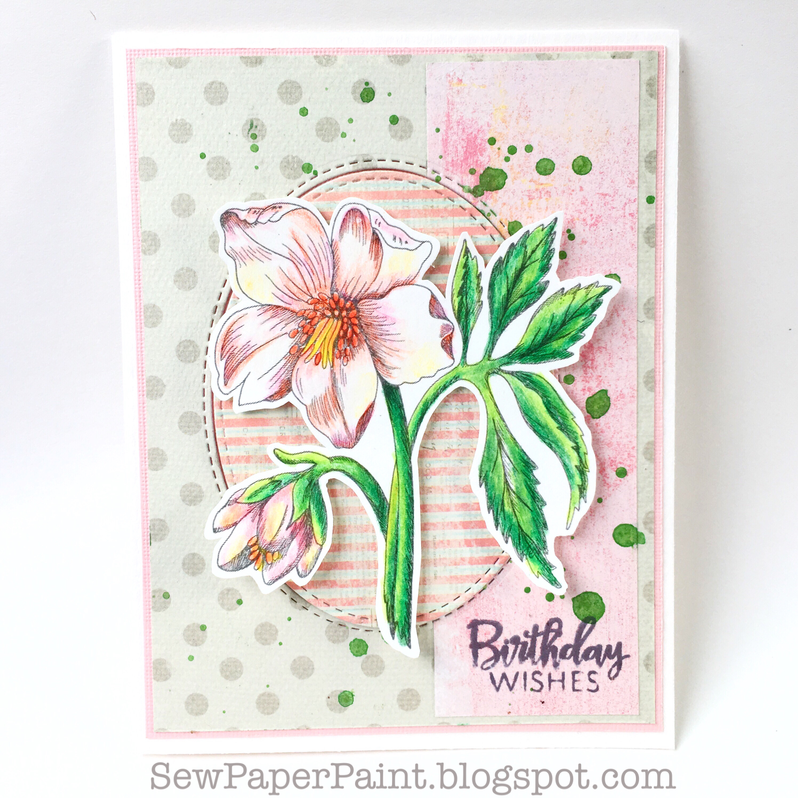 SewPaperPaint Coloring Flowers with Prismacolor Colored Pencils