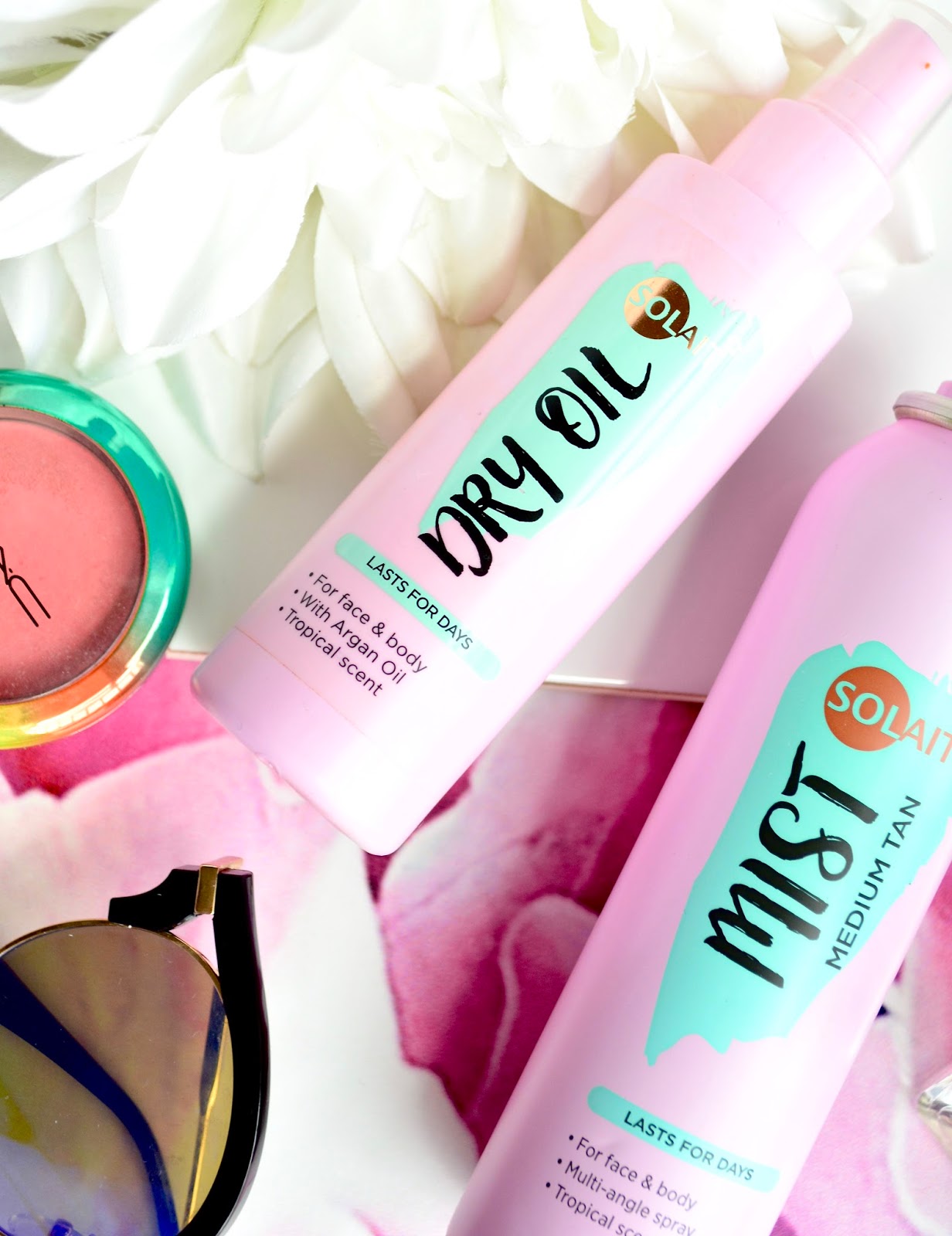 Superdrug Solait Dry Tanning Oil & Tanning Mist My New Fave Fake Tans Miss Sunshine and Sparkle