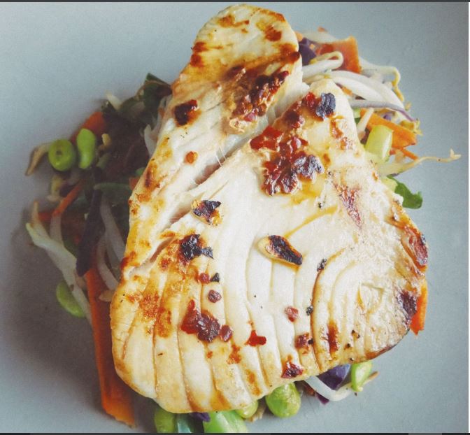 Twentea Something Body FX Cookbook + Asian Tuna and Stirfry Vegetable