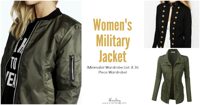 Sometimes adding a women's military jacket to your wardrobe can seem a little extreme, but you would be surprised with everything it goes with. 