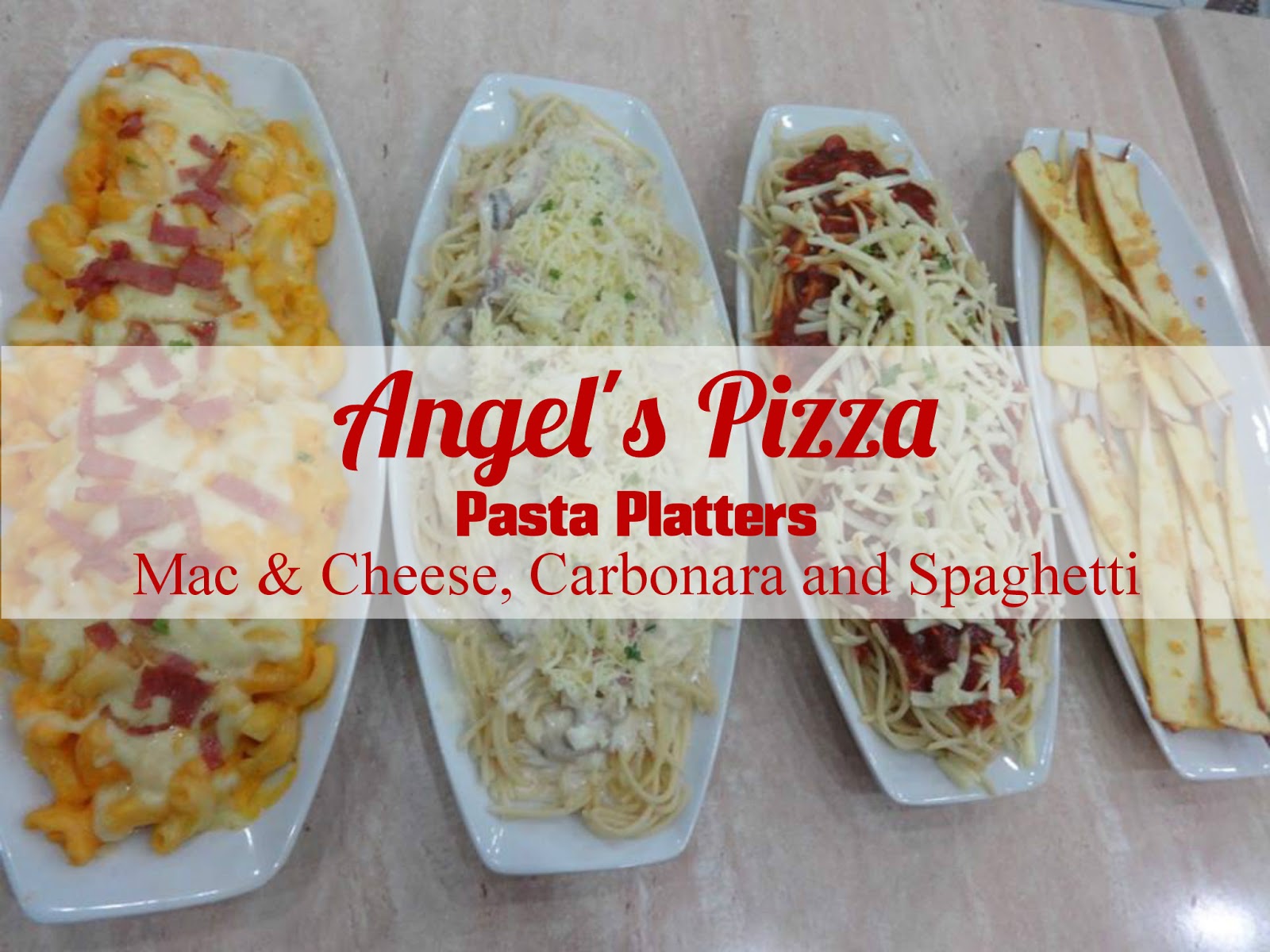 Angel's Pizza Offers Pasta Platters available in Mac & Cheese