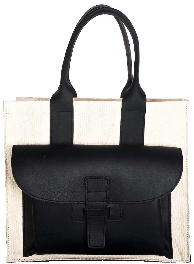 Agnes Baddoo Black Buffalo Leather Bags
