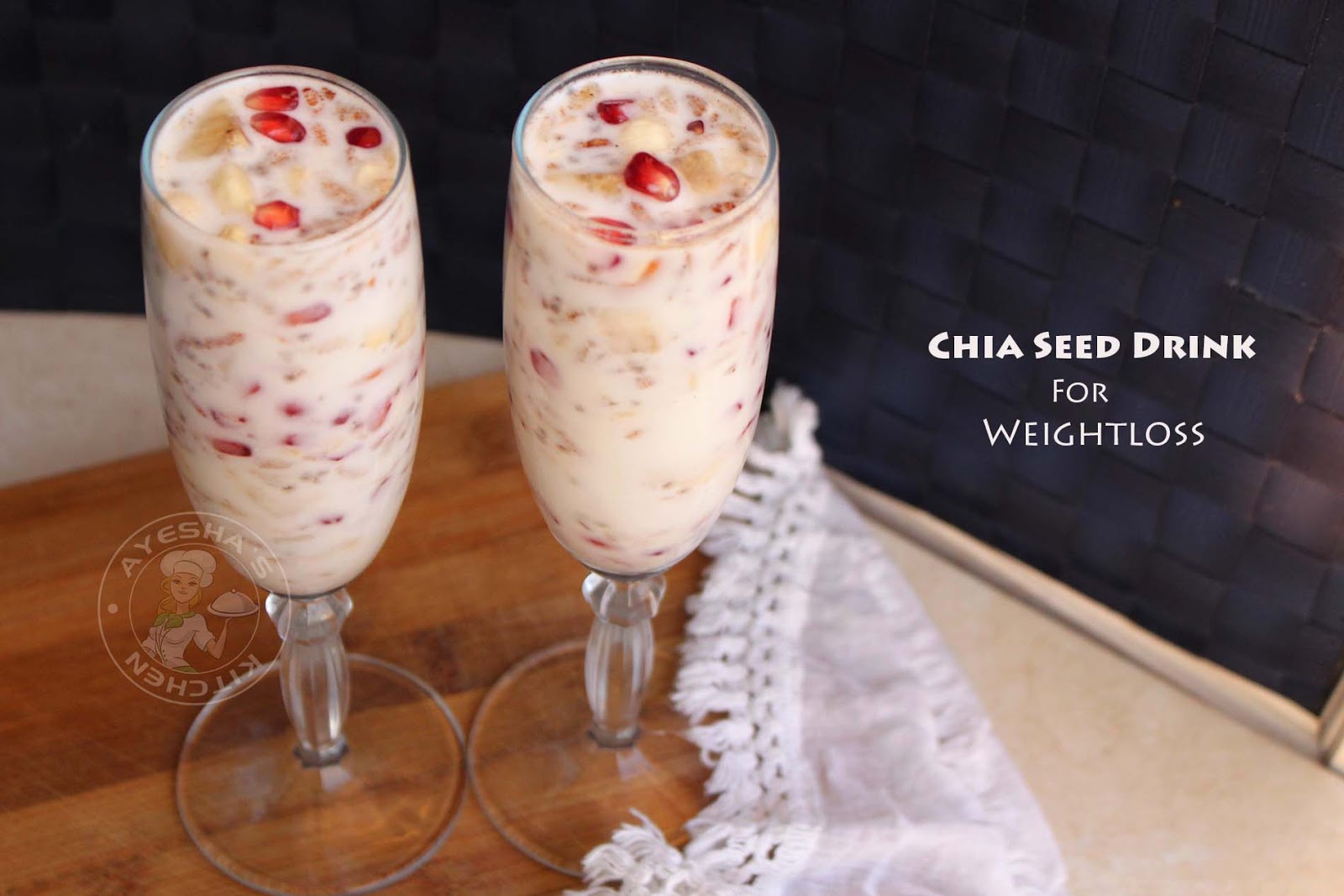 CHIA SEED COCONUT MILK DRINK WEIGHT LOSS DRINKS