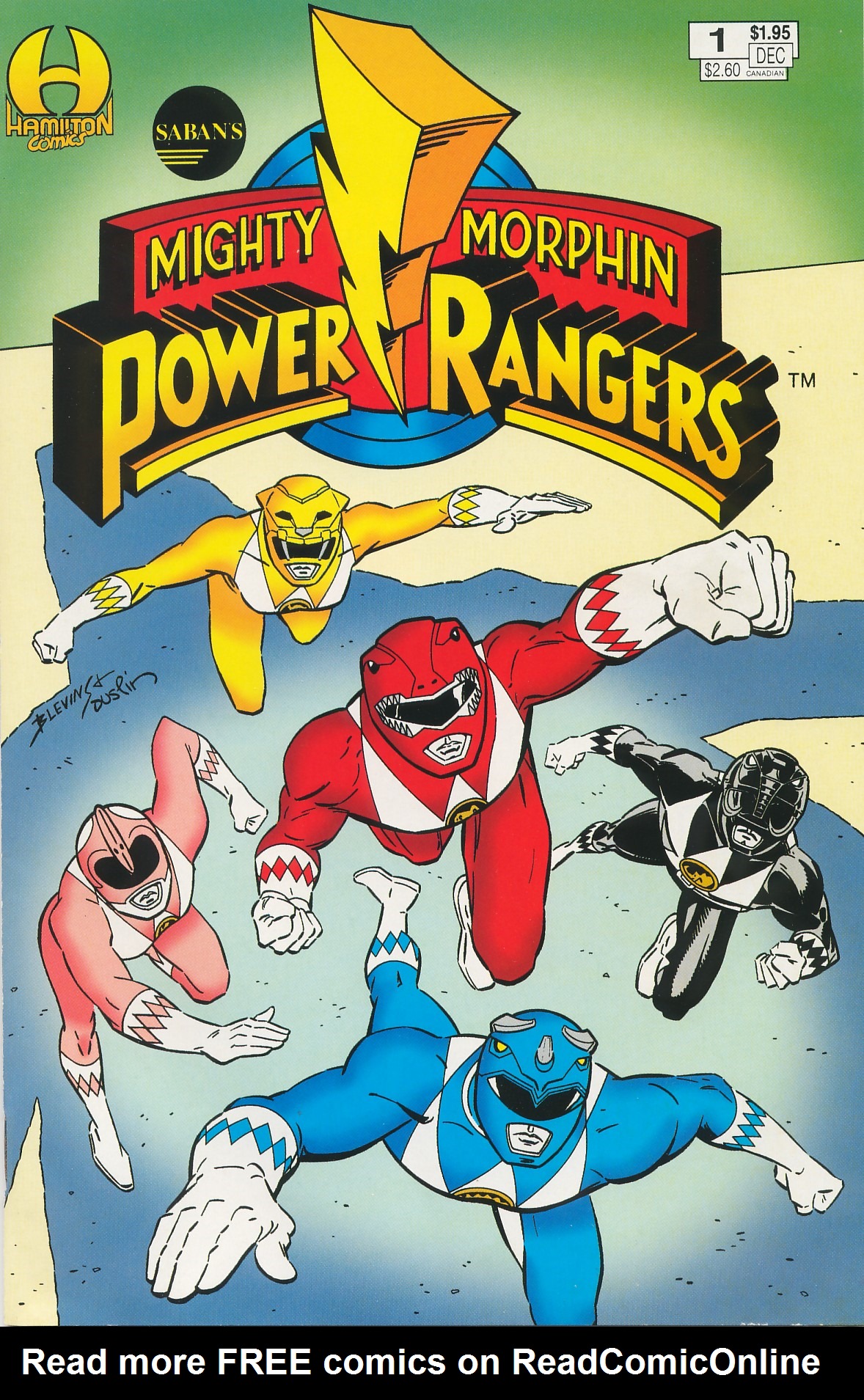 Read online Saban's Mighty Morphin Power Rangers (1994) comic -  Issue #1 - 1