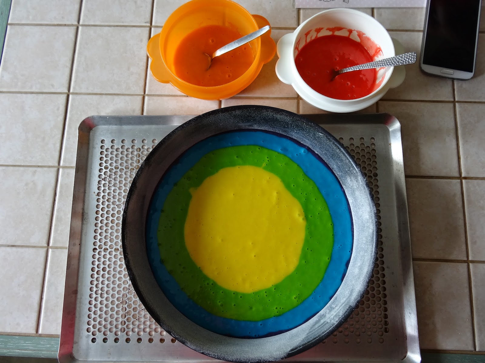 Ça Déménage En Cuisine !: Rainbow Cake