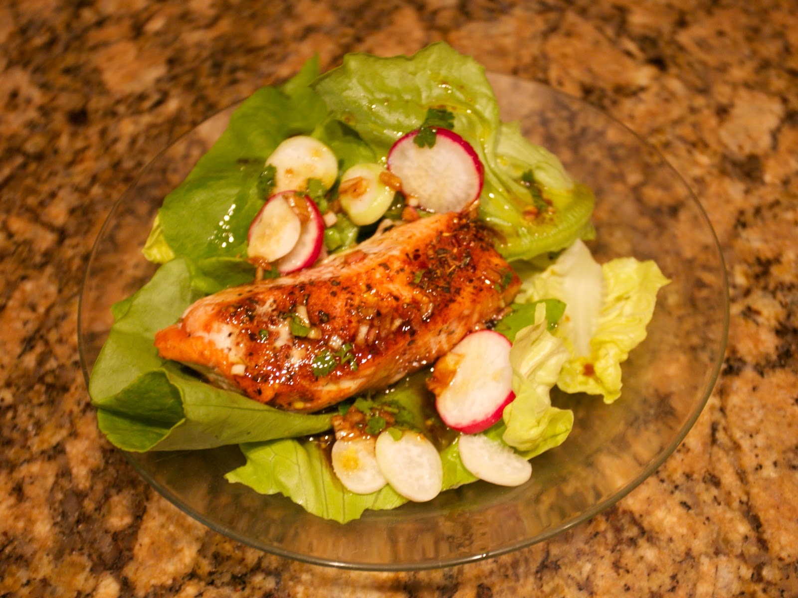Cedar Plank Potlatch Salmon Salad