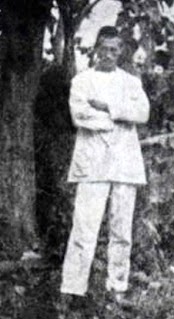 Arthur Rimbaud in Harar, 1883.