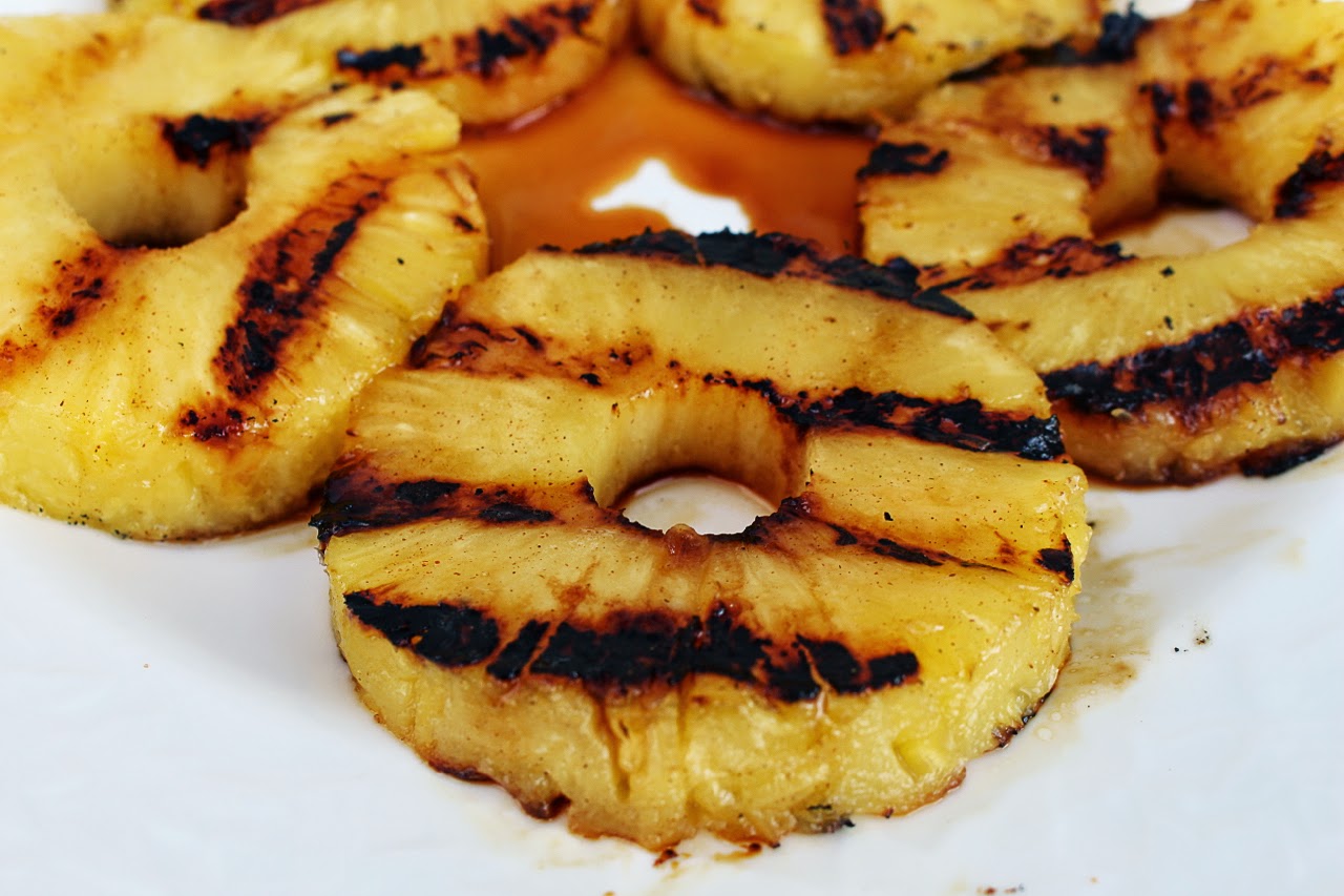 Kylee's Kitchen Cinnamon Honey Grilled Pineapple
