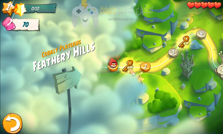 تحميل لعبة الطيور الغاضبة 2 Angry Birds للكمبيوتر برابط مباشر