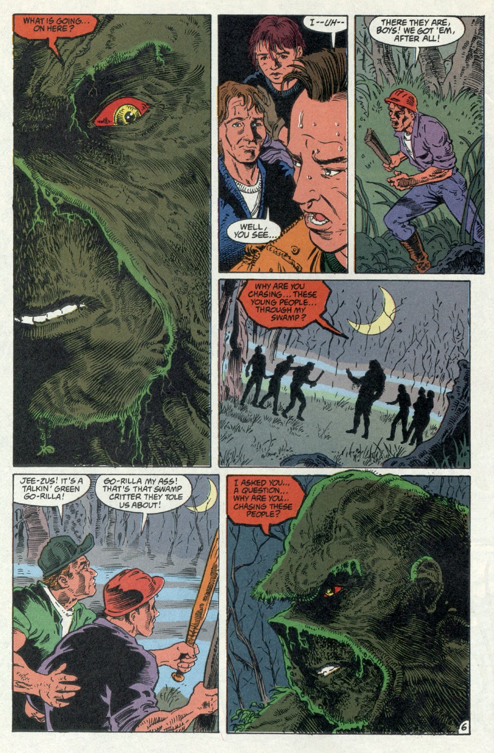 Swamp Thing (1982) Issue #121 #129 - English 7