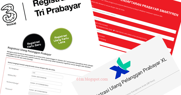 Website Registrasi Ulang Kartu Prabayar \/ Sim Card Telkomsel Simpati, AS, XL, Three \/ Tri Website Registrasi Ulang Kartu Prabayar \/ Sim Card Telkomsel Simpati, AS, XL, Three \/ Tri